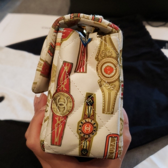 ❗SOLD❗Chanel Satin Classic Flap Mini Rectangle - Picture 10 of 15